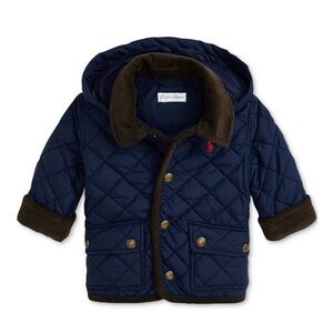 Polo by Ralph Lauren Blue Quilted  Puffer Jacket
